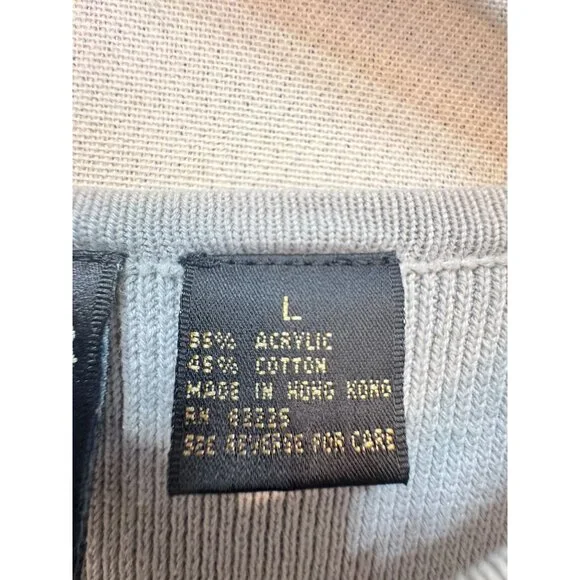 Vintage Tailor B. Moss Womens Knit Short Sleeve T-Shirt Sze L Gray Casual Summer - Picture 3 of 10